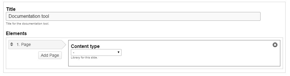 Documentation Tool | H5P