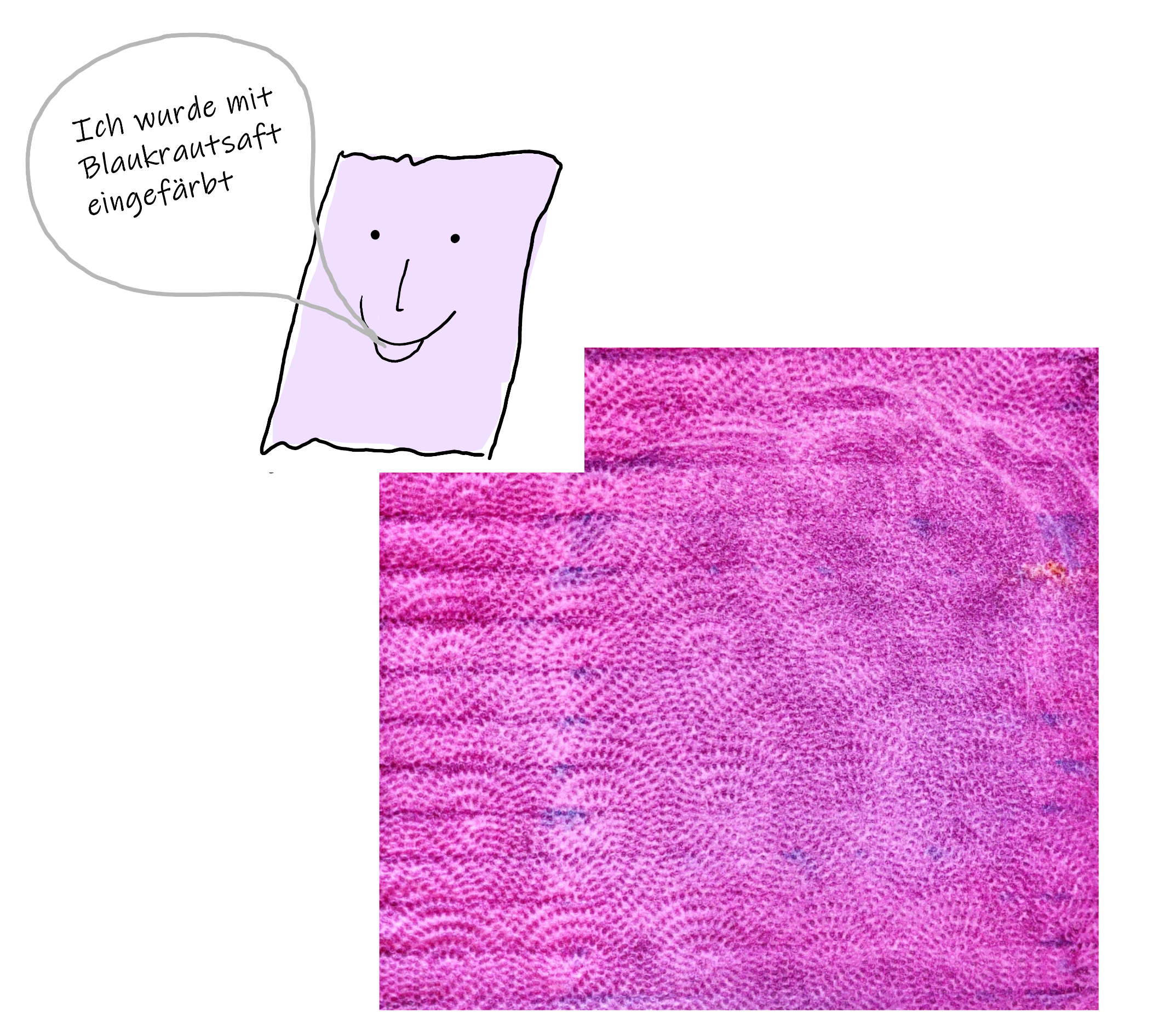 eingefärbtes Papier