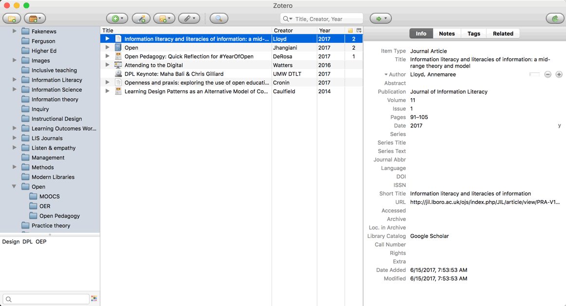 zotero for word for mac