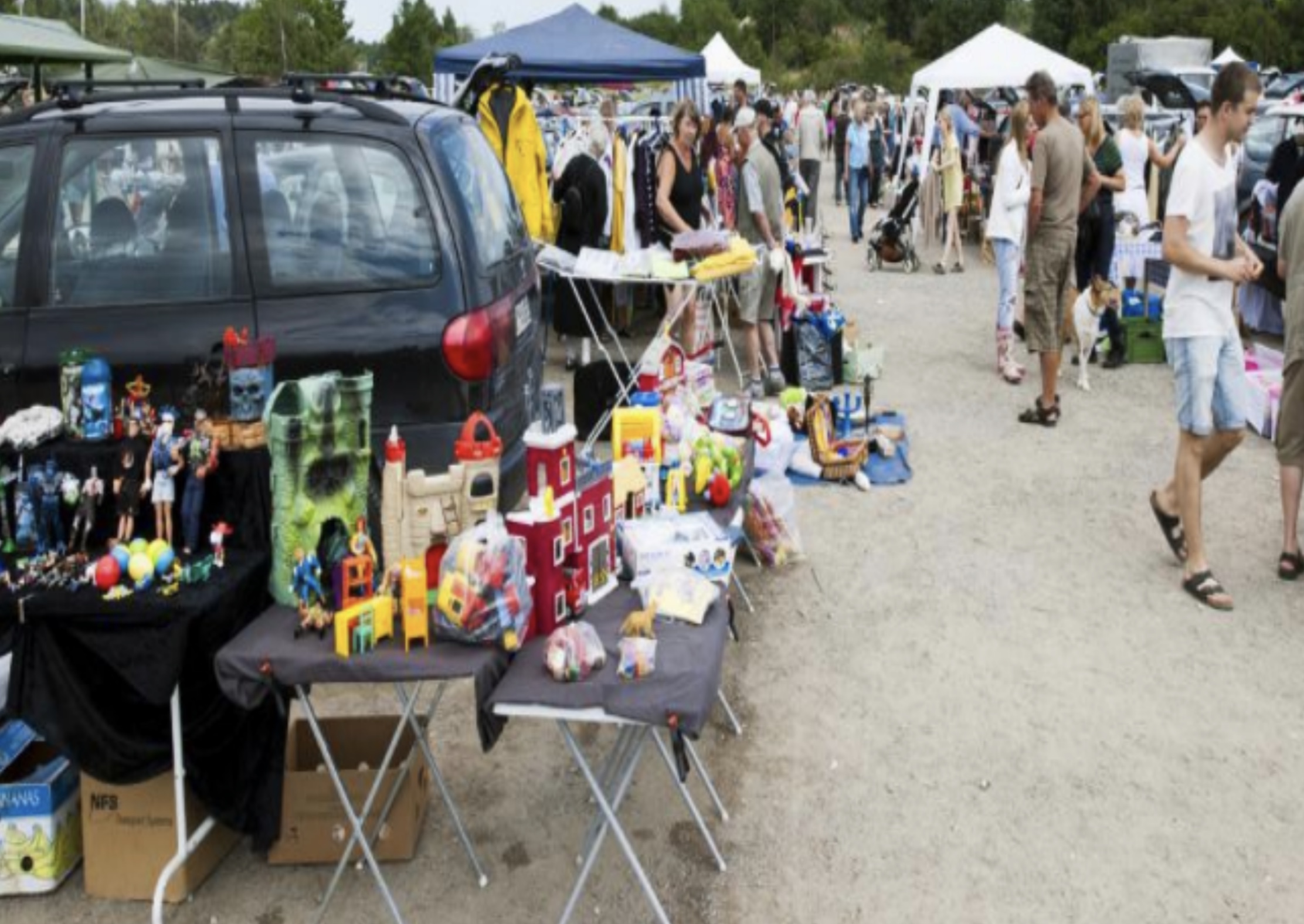car boot sale