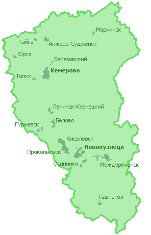 Где находится кузбасс на карте. Кемеровская область Кузбасс карта. Контурная карта Кемеровской области с городами. Карта Кемеровской области с городами Кузбасс. Карта Кемеровской области с городами.