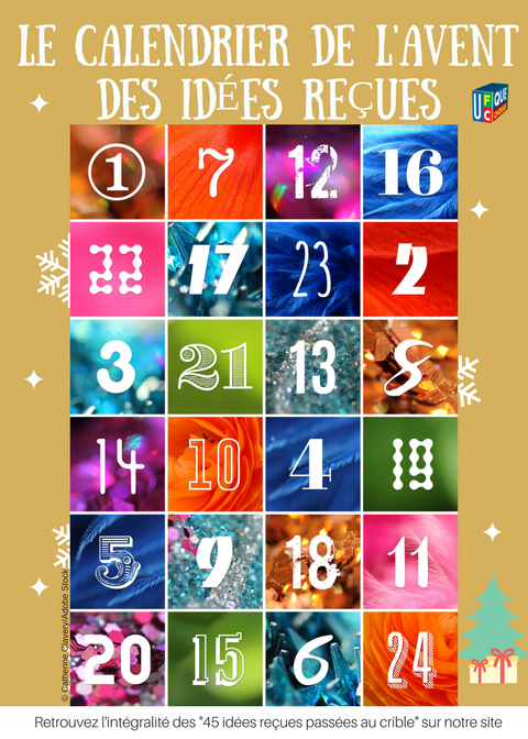 Calendrier de l'avent des idées reçues