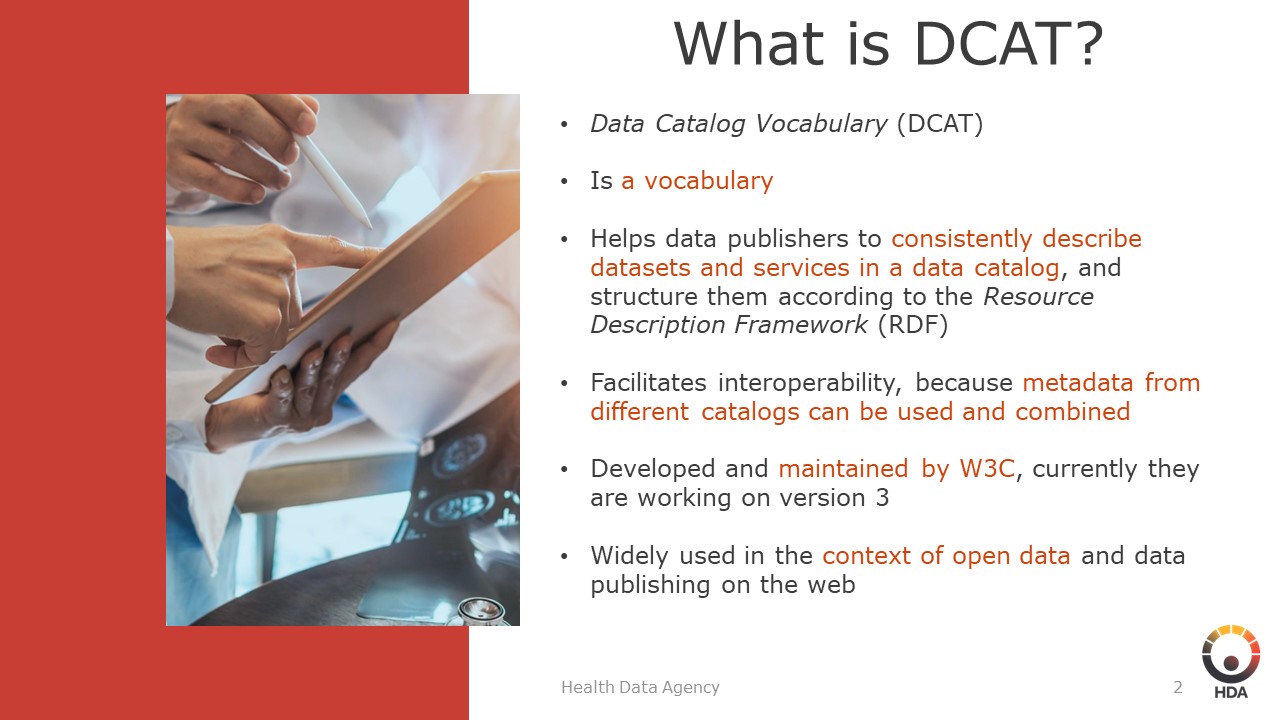 What is DCAT?
