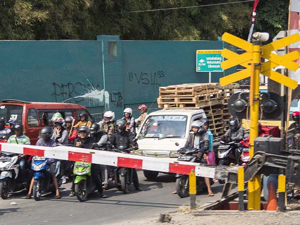 Trafikken i Jakarta