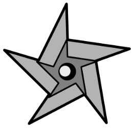 ninja star icon