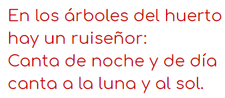 En los árboles del huerto - Antonio Machado