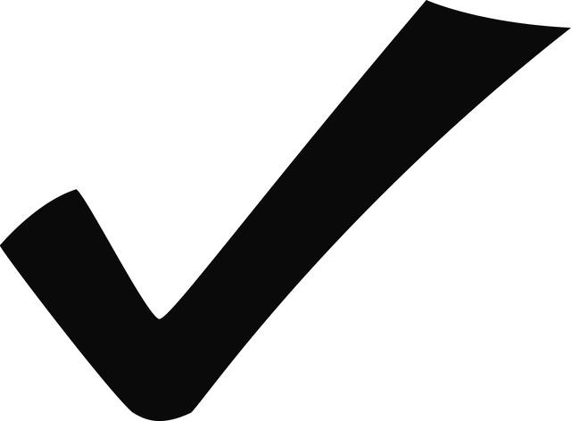 checkmark