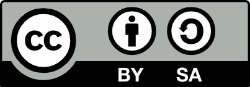 CC BY SA Creative Commons License