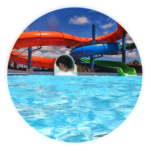 He wants to have fun at the waterpark