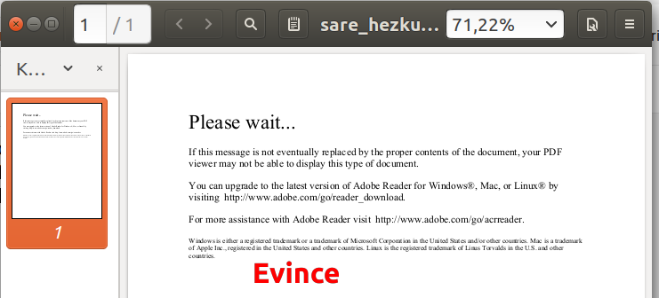 Evince