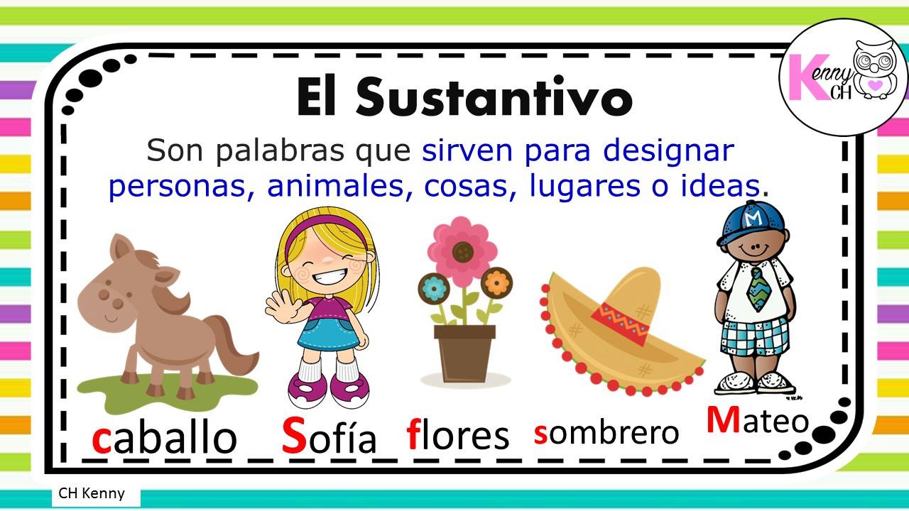 SUSTANTIVOS Flashcards