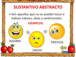 Sustantivos abstractos