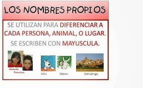 Sustantivos Propios