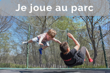 je joue au parc