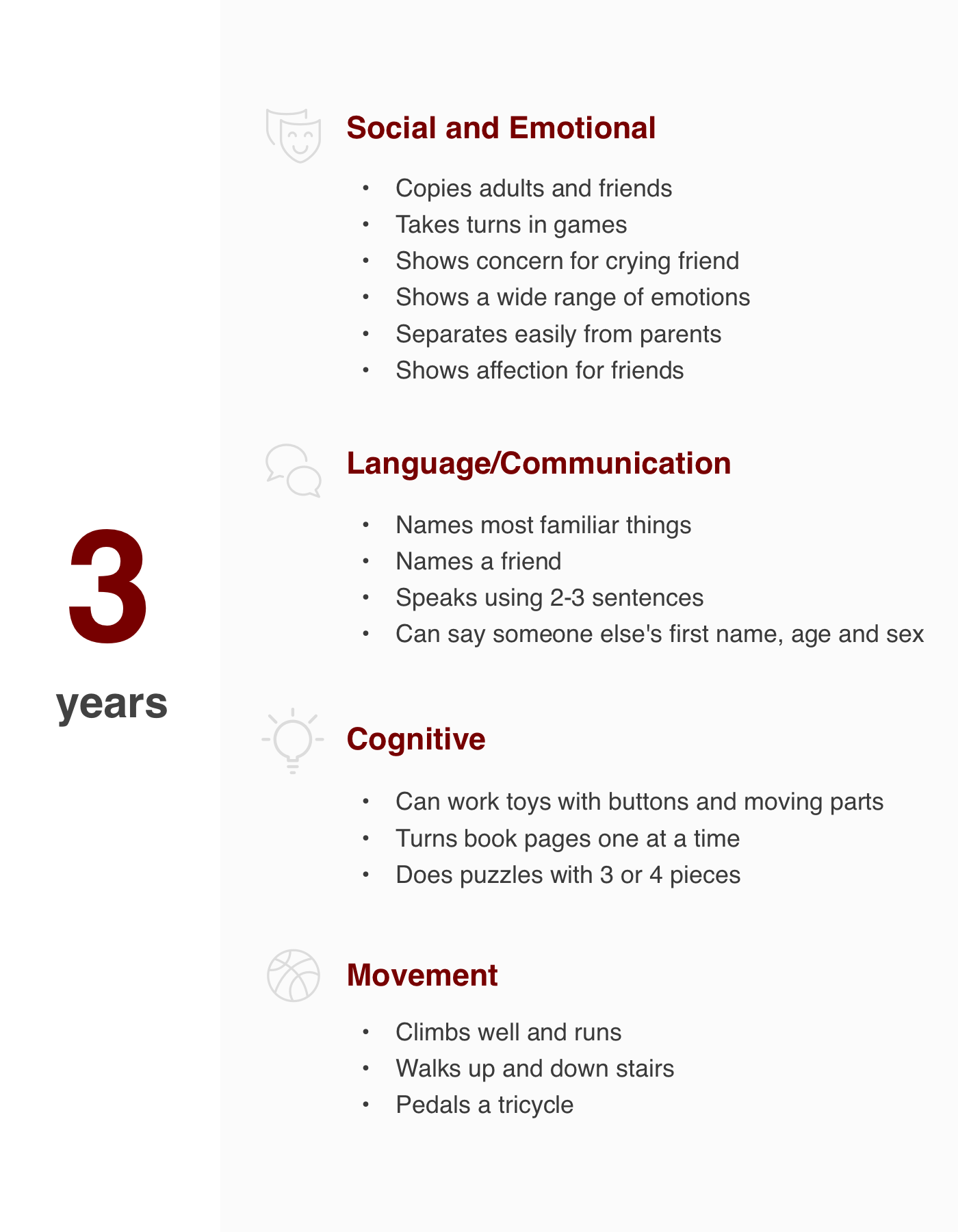 Theory of Mind at 3 Years Old
