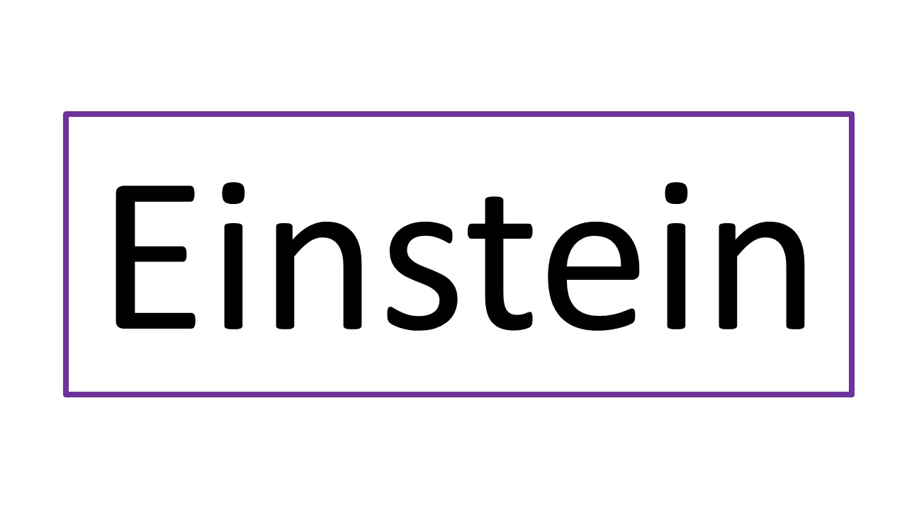 Einstein