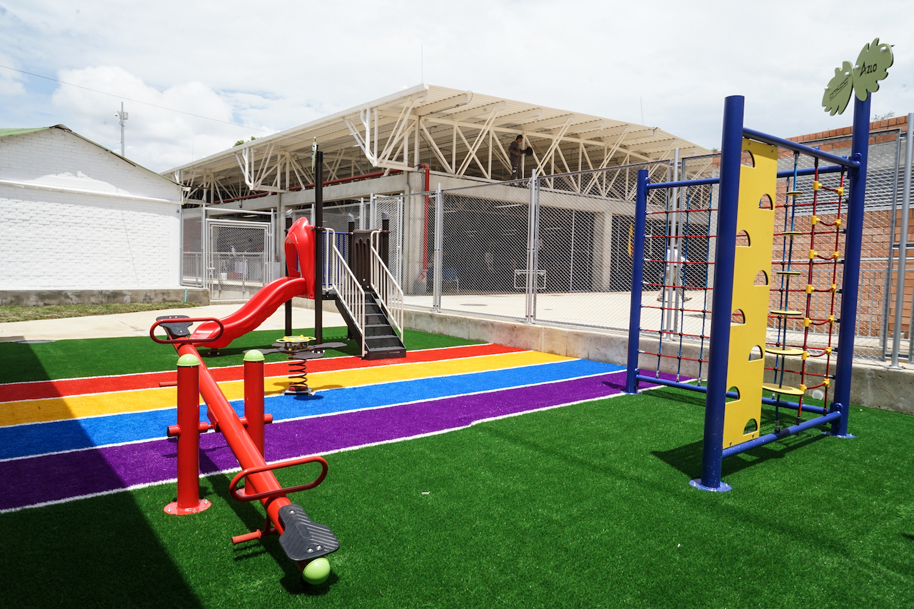 Obra Colegio Gabriel García Márquez. Girón, Santander (oct-16-2019)