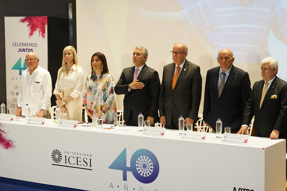 Conmemoración 40 años Universidad ICESI. Cali (oct-25-2019)