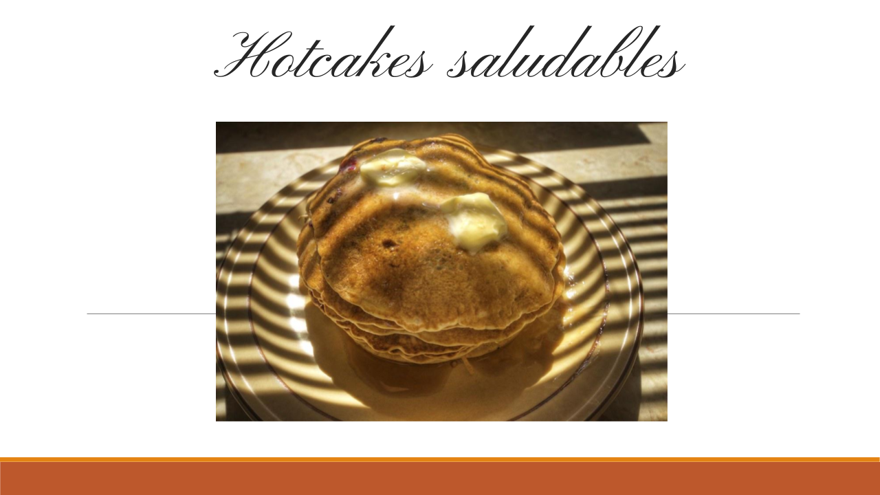 Hotcakes saludables