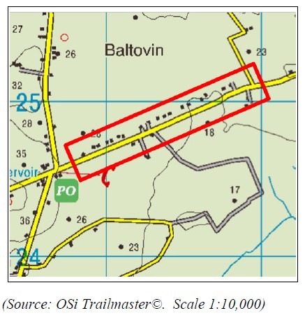 linear settlement map