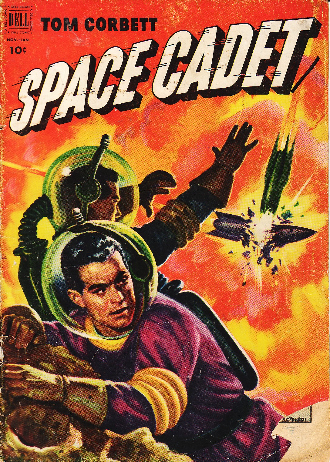 Cover for Space Cadet #4 (1953)