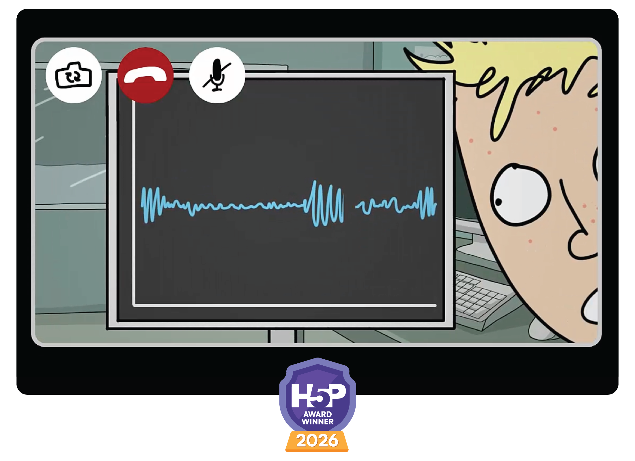 When wrong answers teach a branching? 2026 H5P Award - Outstanding Visual Design